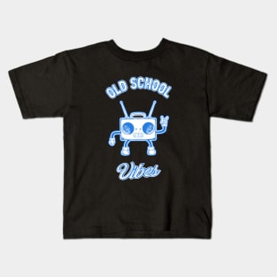 Old School Vibes Retro Beat Box Music Kids T-Shirt